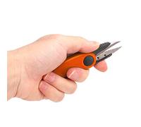 Tondeuse Pliable pour Matériel de Pêche, Ciseaux de Ligne de Pêche Portables en Forme de Crevette, Ciseaux Pliables pour Matériel de Pêche, pour Ligne de Coupe avec Housse de