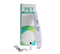 Tondeuse pour animaux de compagnie rechargeable pour chien avec coupe de poils sous vide et conception silencieuse Tondeuse de toilettage professionnelle pour chiens chats Conception de poignée