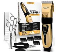 Tondeuse pour Chien Professionnelle Tondeuse Chien Poil Long Epais Electrique Sans Fil Kit Toilettag