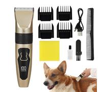 Tondeuse Pour Chien | Tondeuse Pour Animaux | Kit de Toilettage Silencieux Sans Fil Rechargeable pour Chat Chien Oreilles Museau Patte