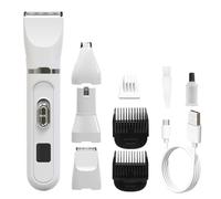 Tondeuse pour chien - Tondeuse pour chien - Kit de toilettage pour rasoirs pour chiens | Tondeuse à griffes pour chiens 4 en 1, tondeuse, polisseuse professionnelle