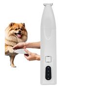 Tondeuse pour chien - Tondeuse sans fil - Éclairage LED et silencieux - Produits de soins multifonctions pour la maison, les voyages et les soins
