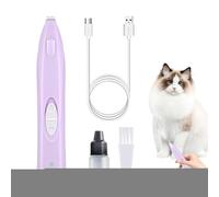 Tondeuse Pour Griffes De Chien Et Toilettage | Tondeuse Électrique pour Toilettage Canin,Rechargeable Silencieuse Pour Soins Quotidiens Pattes Oreilles Yeux Fesses