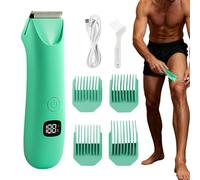 Tondeuse pour le corps - Rasoir électrique rechargeable via USB, rasoir pour pucers, pour homme, écran numérique, sécurité des zones sensibles, maintien de l'hygiène du corps, toilettage