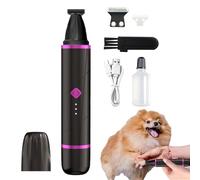 Tondeuse Pour Les Poils Des Pattes Des Chiens - Tondeuse et Ponceuse Électrique de Toilettage Canin,Kit de Toilettage Précis Oreilles Visage Maison Appartement Famille