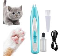 Tondeuse Pour Pattes De Chien - Kit De Toilettage Sans Fil Silencieux,Tondeuse Pour Pattes De Chien Rechargeable | Pour Chiot Maison Voyage Entretien Régulier Nettoyage Après-Balade Soins Quotidiens