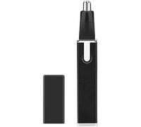 Tondeuse pour poils de nez, Tondeuse professionnelle indolore for sourcils et poils du visage for hommes femmes, lames IPX7 for un nettoyage facile, noir