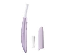 Panasonic ES-WF71-V503 Tondeuse à Sourcils et Poils du Visage pour Femmes, Forme les Sourcils, Tête Flexible, Acier Inoxydable Hypoallergénique, Batterie AAA, Lilas