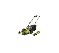 Tondeuse poussée 36V coupe 40 cm ramassage et mulching 1 batterie lithium
