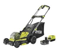 Tondeuse poussée RYOBI 18V Brushless - coupe 40cm - 1 batterie 5,0Ah - 1 chargeur rapide - RY18LMX40C-150