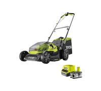 Tondeuse poussée RYOBI 18V One+ - 1 Batterie 4.0Ah - Chargeur - RY18LM37A-140
