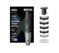 Tondeuse Rasoir Hybride - Braun - Xt5110 - Grille Métallique 4d - 100 % Étanche - Autonomie 45 Min
