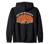 Tondeuse rétro Amusante avec Inscription « Ain't Got No Gas in It » Sweat à Capuche