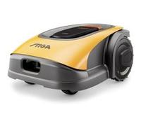 STIGA A 1000 Robot Tondeuse Autonome, 25.2 V, 18 cm - 4 Lames Pivotantes, Navigation RTK sans Fil - Pelouses Jusqu'à 1 400 m²