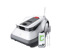 Tondeuse Robot G1-800W Tondeuse à Gazon robotisée, Délimitation sans Fil, Blanc
