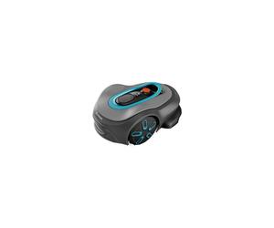 Tondeuse robot GARDENA smart SILENO pro 600 m² LONA™ Trim-to-Edge Bluetooth App Gris foncé/ Turquoise