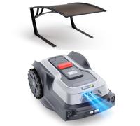 Tondeuse Robot RoboUP T1200Pro avec périphériques sans Fil et Garage -2025 Version RTK amélioré, Tonte Personnalisable, détection d'obstacles en Temps réel par IA
