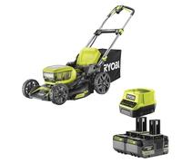 Tondeuse Ryobi 18 V ONE+ Brushless, coupe 46 cm (2 18 V x 5,0 Ah)