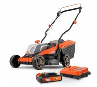 PowerPlus Tondeuse à batterie DUAL POWER POWDPGLWS1 20V 34 cm – Batterie 4Ah, chargeur inclus