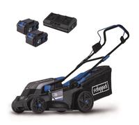 Tondeuse sans fil BC-MP380-X - SET XL2 - coupe 38 cm - SCHEPPACH 20V IXES - avec batterie et chargeur