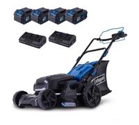 Scheppach Tondeuse sans fil BC-MP470-X SET XL2x2 coupe 47 cm 20V IXES avec batterie et chargeur