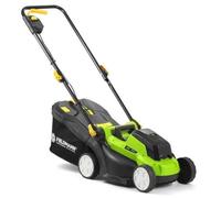 Tondeuse sans fil - FIELDMANN - 20V - Coupe 33 cm - Hauteur max 65 mm - Batterie et chargeur non inclus