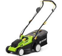 Tondeuse sans fil - FIELDMANN - 20V - Coupe 37 cm - Hauteur max 75 mm - Batterie et chargeur non inclus