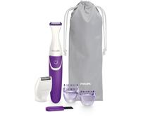 Tondeuse sans fil PHILIPS Bikini Genie pour l' pilation du maillot avec t te de rasage et peigne BRT383/50
