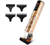 Tondeuse Sans Fil Pour Cheveux Et Barbe Avec Ecran Led Dore Modele Dragon De Becker