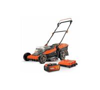 PowerPlus Tondeuse à batterie DUAL POWER POWDPGLWS1 20V 34 cm – Batterie 4Ah, chargeur inclus