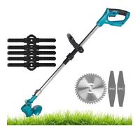 Tondeuse sur batterie - YOFIDRA - Yofidra - Sans fil - Tube télescopique 100-135 cm - 3 lames interchangeables