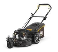 Tondeuse thermique poussée 145cc avec coupe mulching 46cm et 3 roues TEXAS