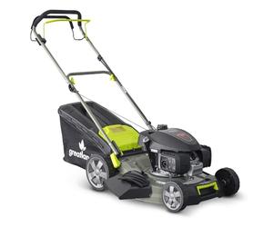 Tondeuse Thermique tractée 167CC avec Moteur Honda, Mulching et éjection latérale