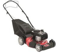 Tondeuse thermique tractée MTD - 2 kW - 46 cm - 125 cm³ - Bac toile 60 L - Mulching inclus