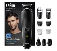Tondeuse tout-en-un - BRAUN - Series 5 MGK5440 - 10 en 1 - Kit pour barbe, cheveux, rasage du corps & bien plus
