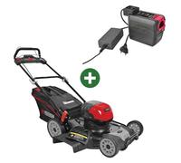 Tondeuse tractée à gazon Voltkore® 45 cm - Batterie 4 0 Ah + Chargeur Inclus Voltkore
