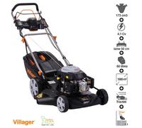 Tondeuse tractée mulching démarrage électrique 173cc 4 en 1 lame 50cm Villager Falcon 5111T-ES