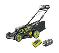 Tondeuse tractée RYOBI 36V MaxPower Brushless - coupe 51 cm - 1 batterie 6.0Ah - 1 chargeur rapide - RY36LMX51A-160