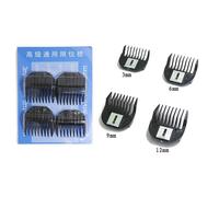 Tondeuse universelle 4 pièces/ensemble 3/6/9/12mm, Guide de limite, fixation de la taille, kit de remplacement pour la coupe de la barbe