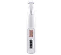 Tondeuse USB étanche IPX4 de précision pour chiens, tondeuse pour animaux domestiques pour toilettage avec indicateur LED et brosse de nettoyage - PAWTRIMI