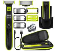 Tondeuse Visage Et Corps - Philips - Oneblade Qp2724 10 - Waterproof Rechargeable Avec Accessoires Complets