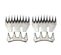 Tondeuses A Moutons 2 Set Moutons / Chèvres Ciste-cisant Convex Cutter Cachette Cisaillement Clipper 9 Dents Calipper Scissorsd Pistolet A Touffeter