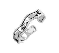 Tone Fish Finger Jewelry Open Fit Copper Construction, Accessoire de déclaration pour habillage quotidien, fête, détails de poisson, bijoux en forme de poisson, coupe ajourée, accessoire en cuivre ton