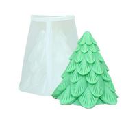 Tone Fun Moules en silicone 3D en forme de feuille d'arbre de Noël pour la fabrication de bougies, résine, bougies d'aromathérapie, savon cire fait main, décoration d'intérieur, loisirs créatifs