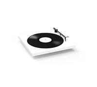 Tone Turntable - Platine Vinyle Minimaliste avec Bluetooth, Préampli Phono Intégré, Compatible avec Tout Haut-Parleur Bluetooth, Courroie, Tone Factory - Fabriqué en Europe (Blanc)