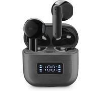 Tone Tws Bluetooth Écouteurs À Capsule Avec Enc (Environnement Noise Cancelling), 4 Microphones, Écran Led, Total Play Time 20 Heures, Noir[ECO5245252]
