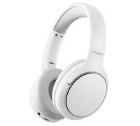 TONEMAC H2 Casque Bluetooth sans Fil,Casque Bluetooth Over Ear,Casque Audio Stéréo sans Fil Pliable Léger,Micro Intégré,50H Durée,Appels Clairs pour Les Maison Voyage/Travail(avec câble AUX) (Blanc)