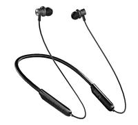 TONEMAC N8 Écouteurs sans fil améliorés - Étanchéité IPX6, tour de cou magnétique, autonomie de 40 heures, basses profondes, casque Bluetooth 5.3 - Idéal pour les appels, Kindle et Binge-Watching -