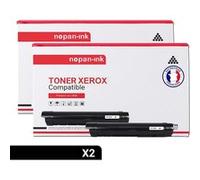 TONER 006R01457 6R01457 006R01457 6R01457 Noir x 2 Compatible pour XEROX-NOPAN-INK Xerox WC 7120 7125 7220 7220 i 7225 7225 i - WorkCentre 7120 7120 S 7120 Series 7125 7125 T 7220 7220 i 7225 7225 i N