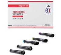 TONER 006R01457 6R01457 006R01457 6R01457 Noir x2 + Cyan + Magenta + Jaune x 5 Compatible pour XEROX-NOPAN-INK Xerox WC 7120 7125 7220 7220 i 7225 7225 i - WorkCentre 7120 7120 S 7120 Series 7125 7125